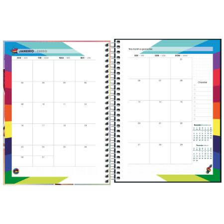 Planner Espiral 2023 17 x 24 -Tilibra - Now United