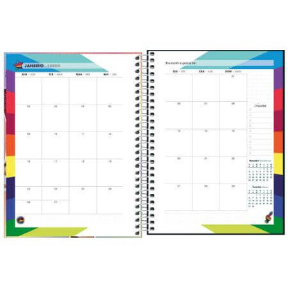 Planner Espiral 2023 17 x 24 -Tilibra - Now United