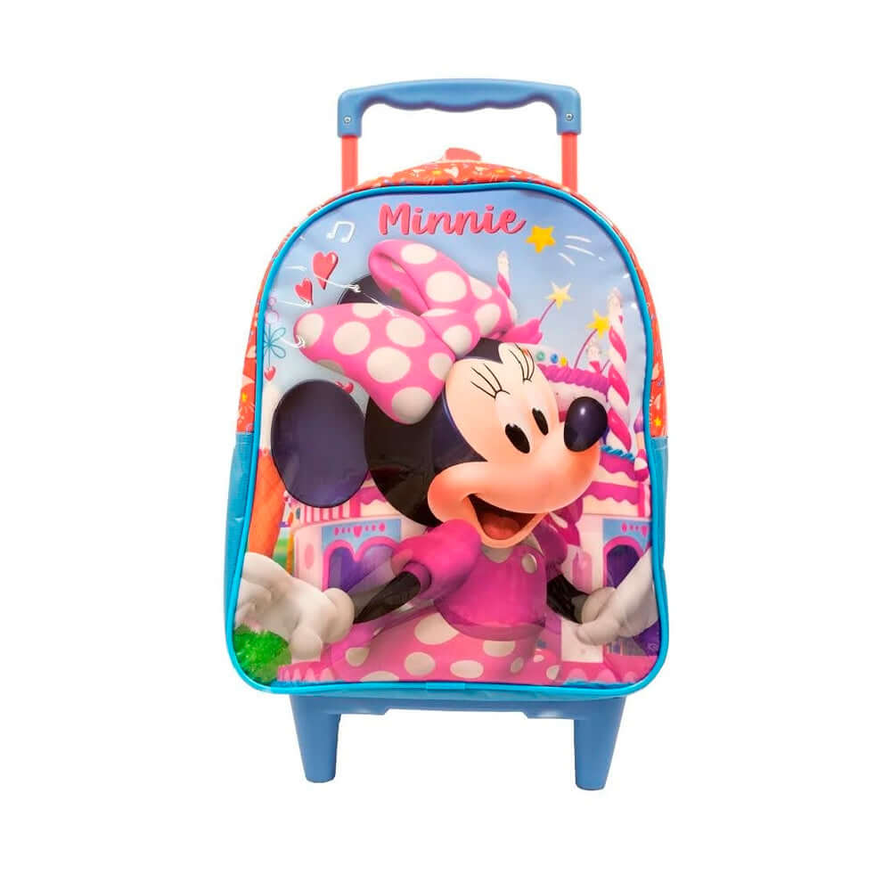 Mochila com Rodinhas Disney - Xeryus - Minnie Mouse Rosa