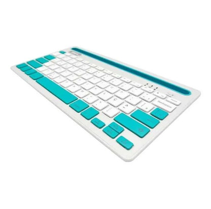 Teclado Bluetooth - Oex - Class Cinza e Azul