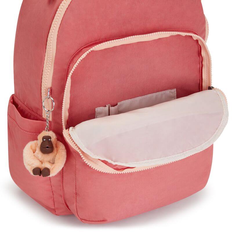 Mochila Seoul - Kipling - Joyous Pink C