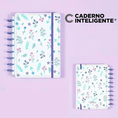 Planner Permanente - Caderno Inteligente - Lilac Fields By Sof 104 Folhas 120g/m²