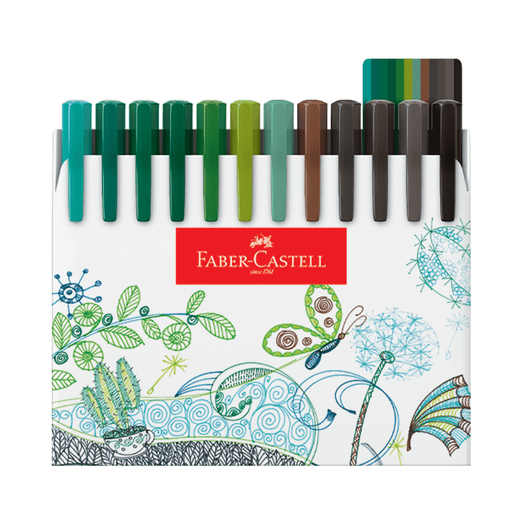 Caneta Fineliner - Faber-Castell - Fine Pen Colors 48 Cores