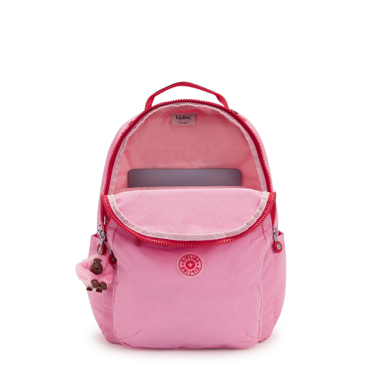 Mochila - Kipling - Seoul Rosa Pink Fiesta