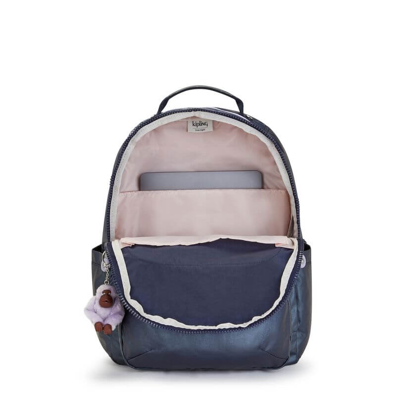 Mochila Seoul - Kipling - Seoul Admiral Bl Met