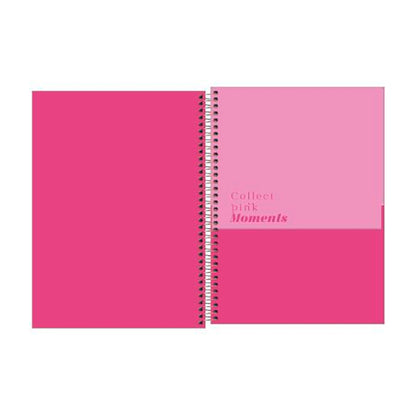 Caderno Universitário - Tilibra - Love Pink 1 Matéria 80 Folhas