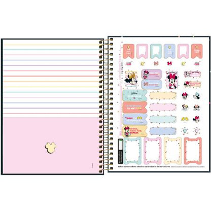 Caderno Colegial - Tilibra - Minnie Mouse 1 Matéria c/80 folhas