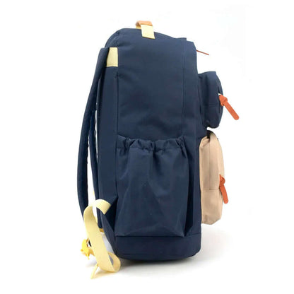 Mochila - Luxcel - Harry Potter Azul e Bege c/ Divisória para Laptop