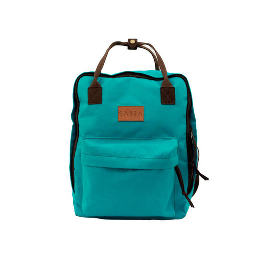 Mochila Mini Urban Quadrada - Sabra - Turquesa