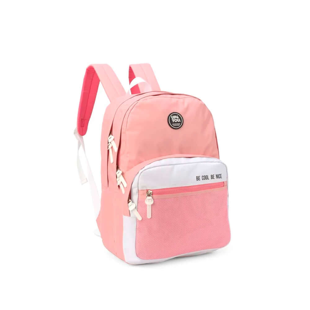 Mochila - UP4You - Be Cool Be Nice Rosa