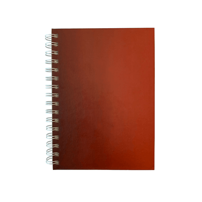 Caderno Flow A5 - Papelaria Unicórnio - Degradê Vermelho Pólen Pontado