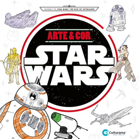 Livro para Colorir Arte & Cor - Culturama - Star Wars