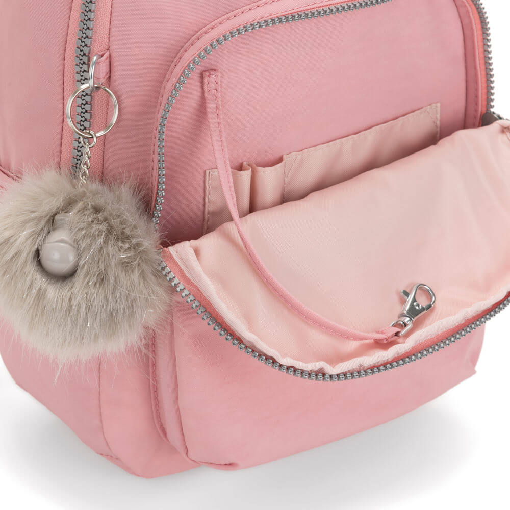 Mochila Seoul S - Kipling - Bridal Rose