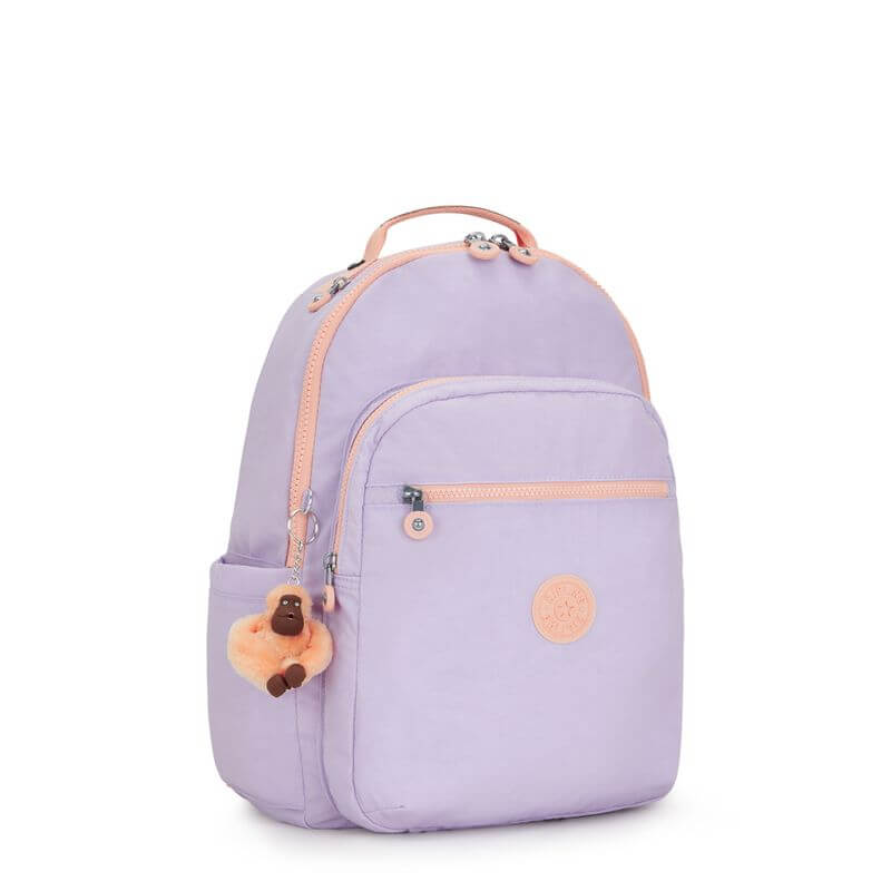 Mochila Seoul - Kipling - Endless Lilac C