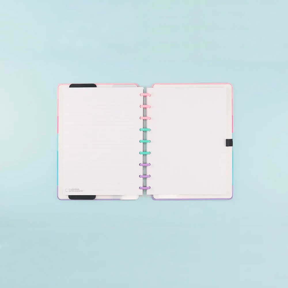 Caderno Médio - Caderno Inteligente - Good Vibes By Indy 80 Folhas 90g/m²