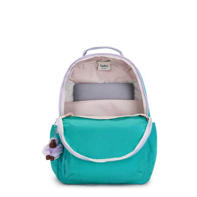 Mochila Seoul - Kipling - Surfer Blue C