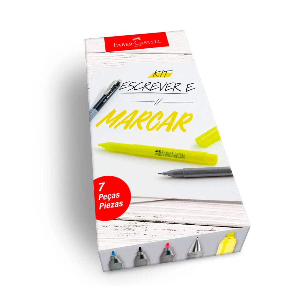 Kit Escrita Completa - Faber-Castell - 7 Itens