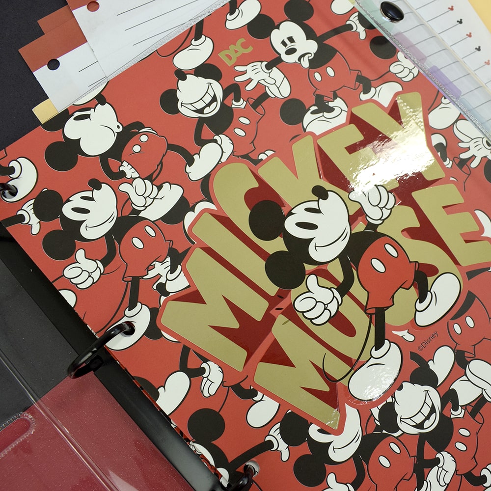 Caderno Argolado Universitário - DAC - Mickey