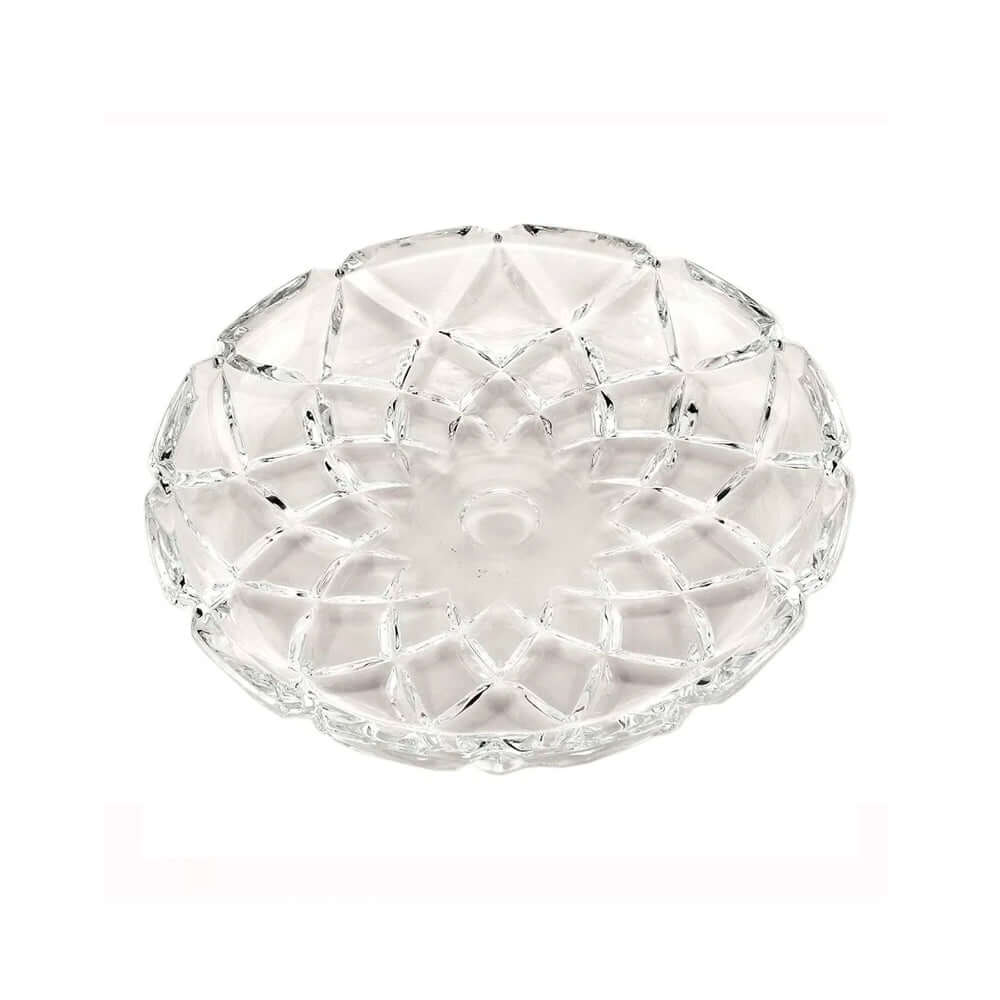 Prato p/ Sobremesa de Cristal - Lyor - Deli 18cm