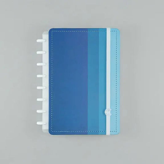Caderno A5 - Caderno Inteligente - Blue Creative Journal By Miguel Luz 80 Folhas 90g/m²