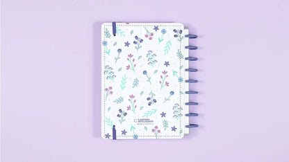 Planner Permanente - Caderno Inteligente - Lilac Fields By Sof 104 Folhas 120g/m²