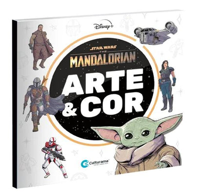 Livro para Colorir Arte & Cor - Culturama - Star Wars The Mandalorian