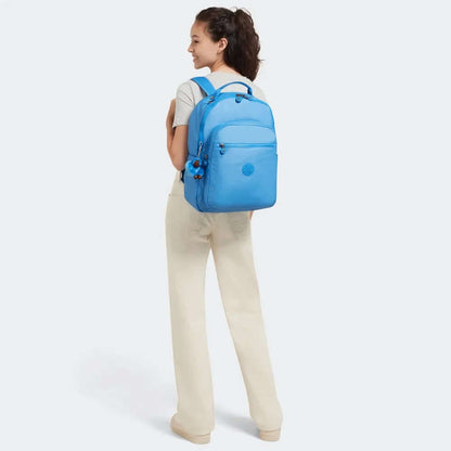 Mochila Seoul - Kipling - Fairy Aqua