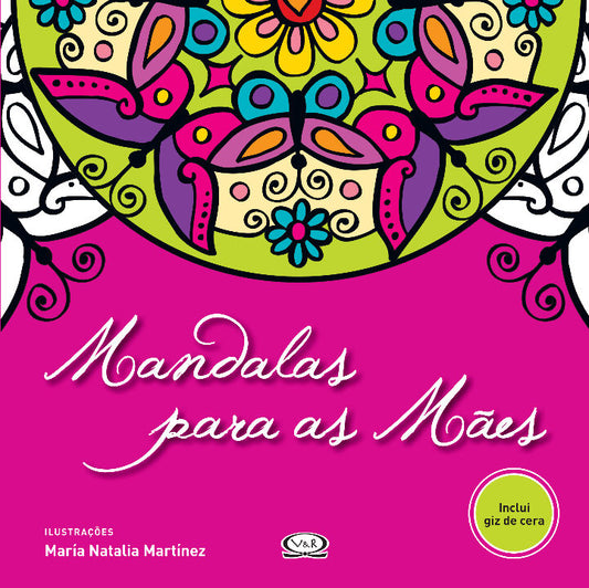 Livro para Colorir - VR Editora - Mandalas para as Mães