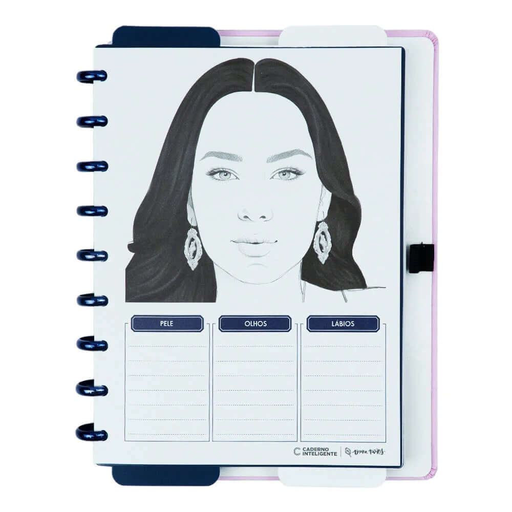 Caderno A5 - Caderno Inteligente - BT Dream 80 Folhas 90g/m²