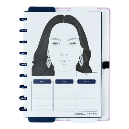 Caderno A5 - Caderno Inteligente - BT Dream 80 Folhas 90g/m²