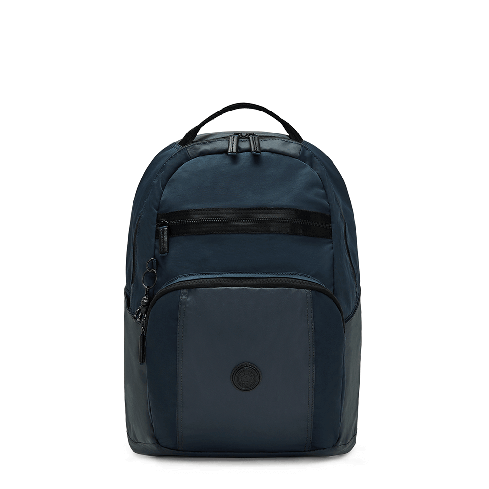 Mochila Troy - Kipling - Raw Blue Mix