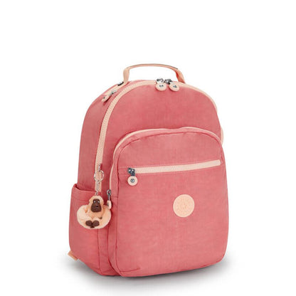 Mochila Seoul - Kipling - Joyous Pink C