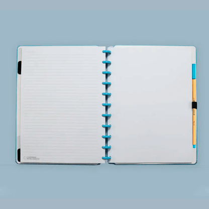 Caderno Grande - Caderno Inteligente - All Blue 80 Folhas 90g/m²