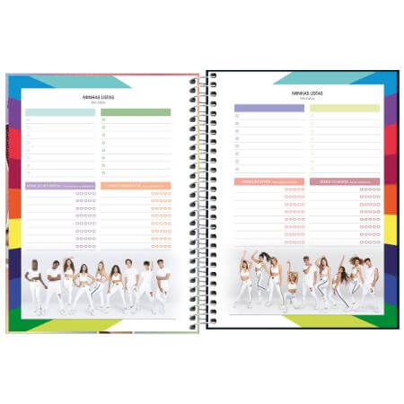 Planner Espiral 2023 17 x 24 -Tilibra - Now United