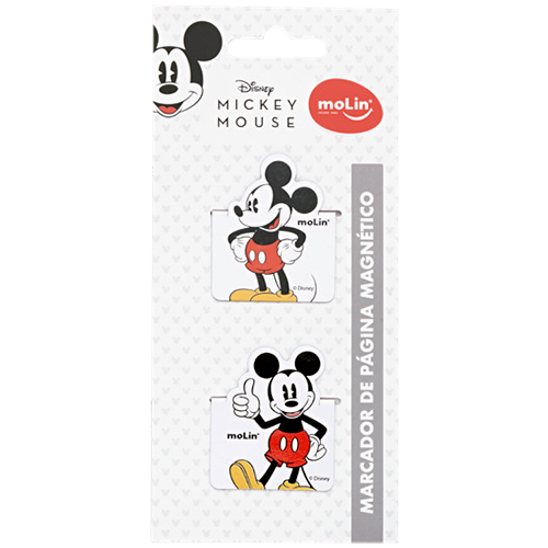 Marcador de Página Magnético - Molin - Mickey Mouse 2un