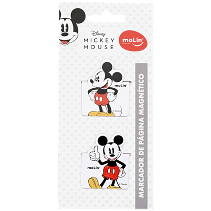 Marcador de Página Magnético - Molin - Mickey Mouse 2un