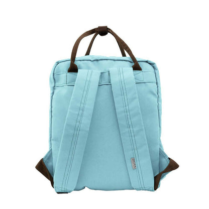 Mochila Mini Urban Quadrada - Sabra - Azul Bebê