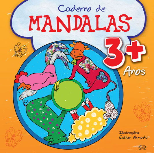 Livro para Colorir - VR Editora - Caderno de Mandalas 3+ Anos