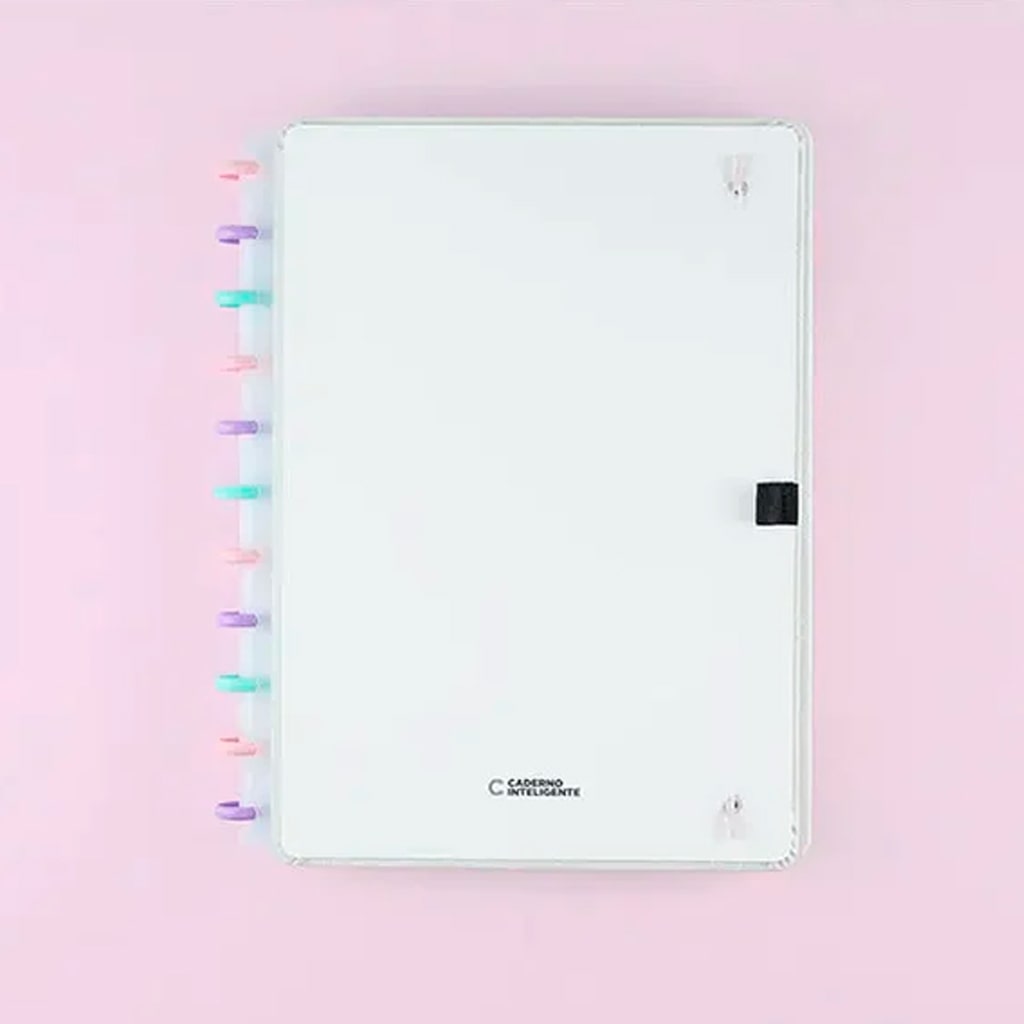 Caderno Grande - Caderno Inteligente - Let's Glitter Colorful 80 Folhas 90g/m²