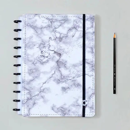 Caderno Grande - Caderno Inteligente - Bianco Linhas Brancas 80 Folhas 90g/m²