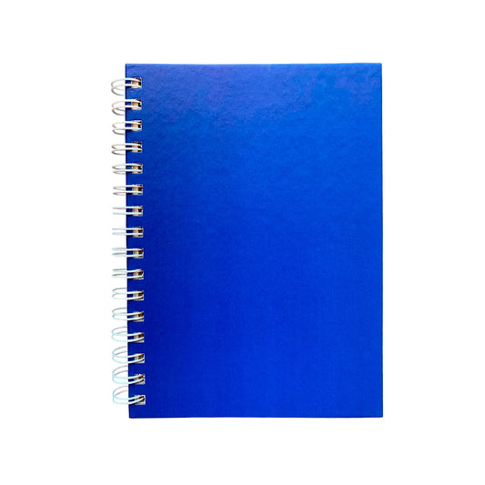 Caderno Wire-o A5 - Papelaria Unicórnio - Azul Pólen Pautado 96Fls