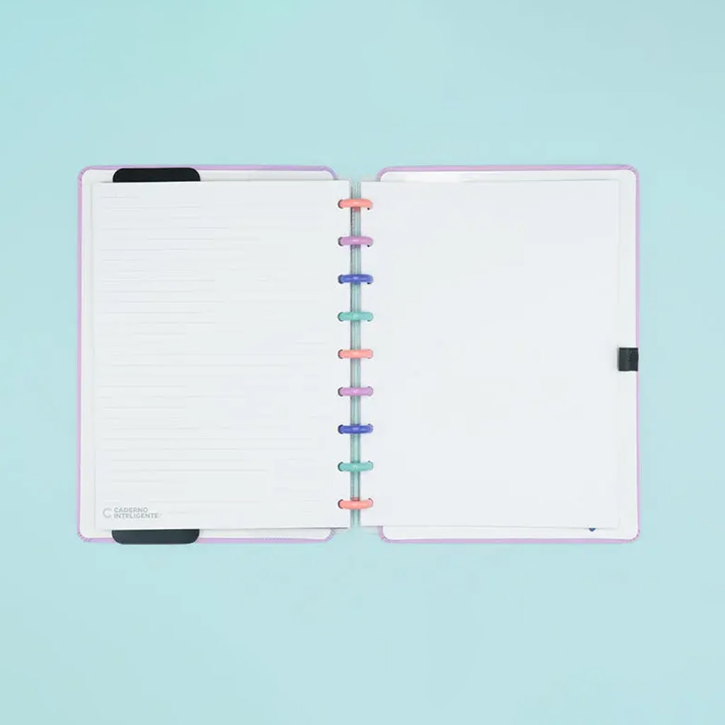 Caderno Médio - Caderno Inteligente - Bubble 80 Folhas 90g/m²