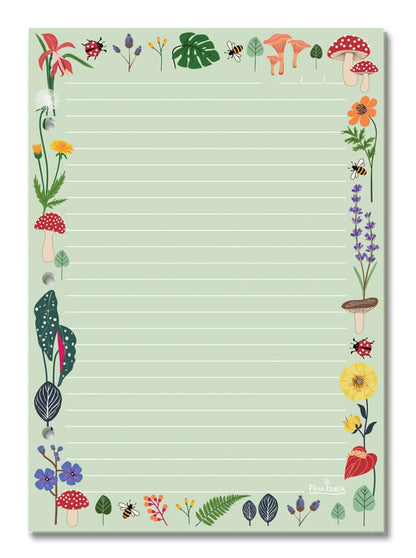 Refil Caderno Argolado Decorado - Fina Ideia - Love Garden 30Fls