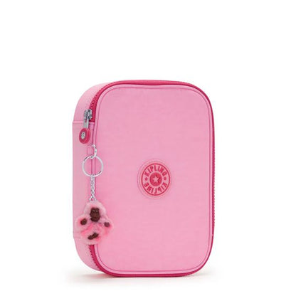 Estojo - Kipling - 100 Pens Rosa Pink Fiesta