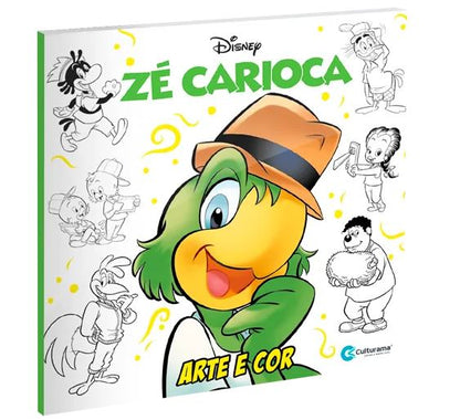 Livro para Colorir Arte & Cor - Culturama - Zé Carioca