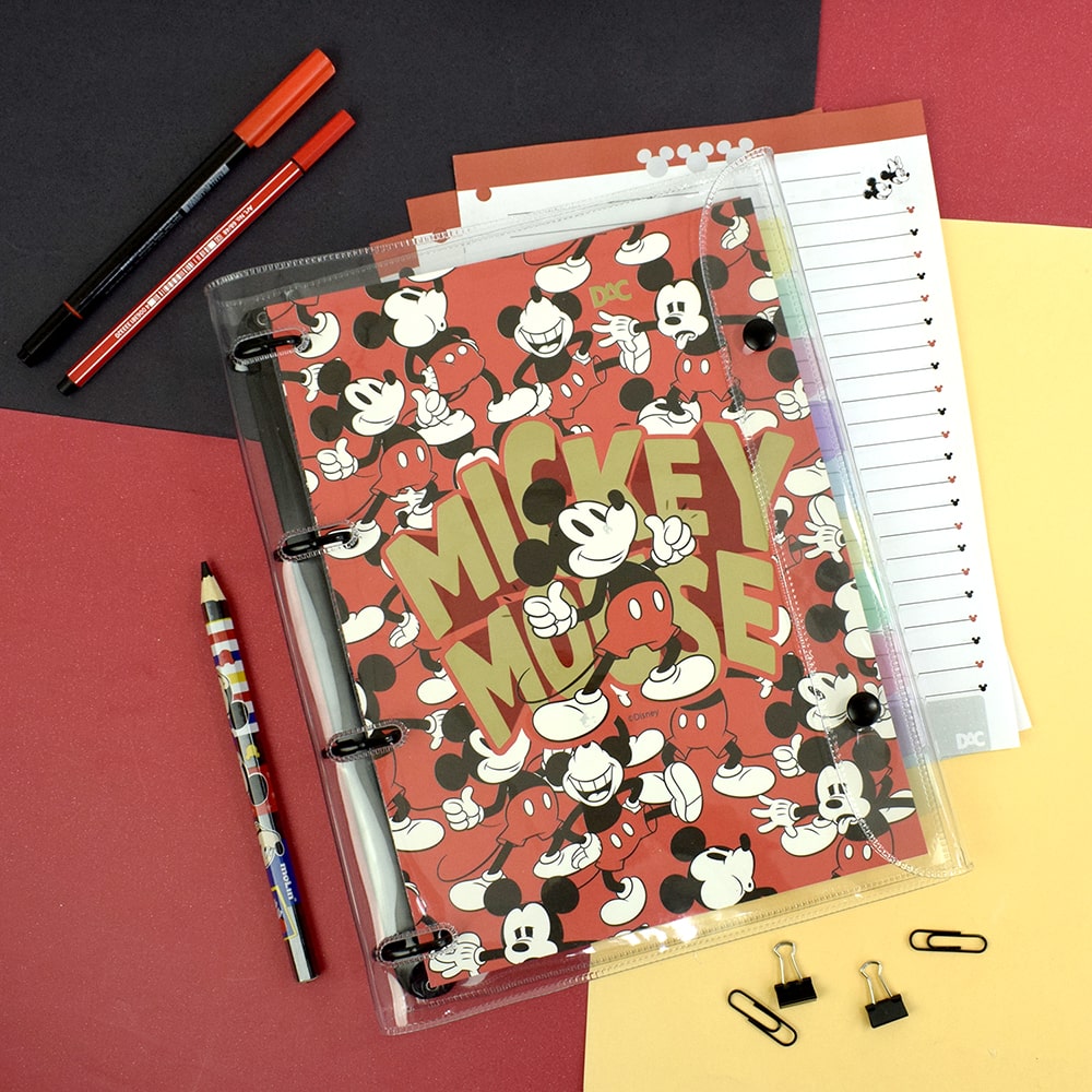 Caderno Argolado Universitário - DAC - Mickey