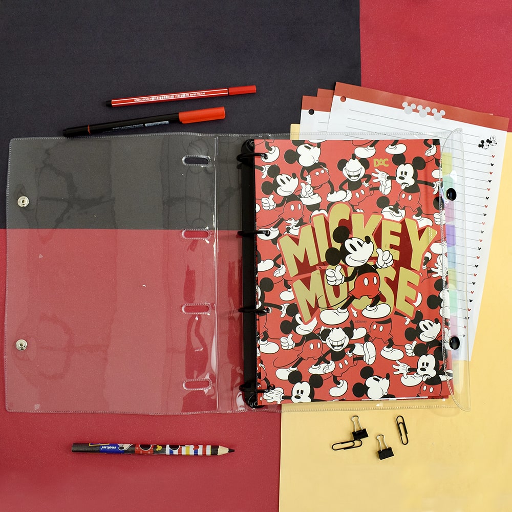 Caderno Argolado Universitário - DAC - Mickey