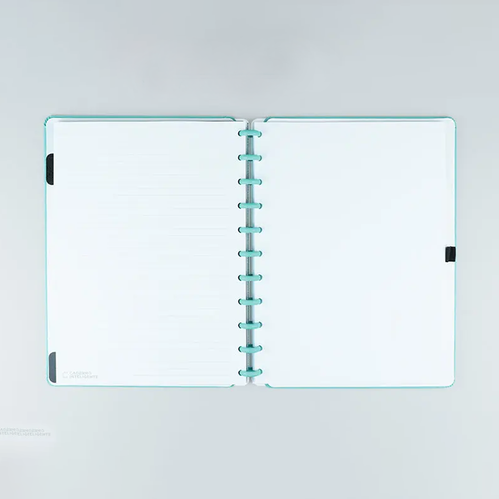 Caderno Grande - Caderno Inteligente - All Aquamarine 80 Folhas 90g/m²