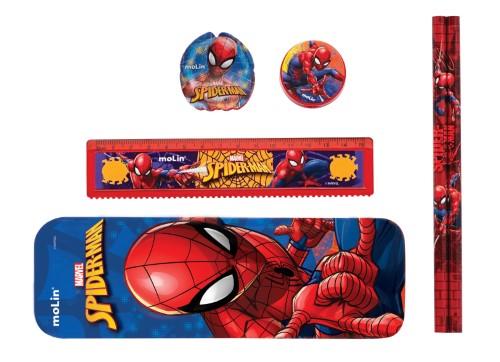 Kit Face - Molin - Spider-Man com 7 itens