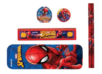Kit Face - Molin - Spider-Man com 7 itens
